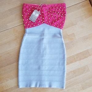 New Meilun Bodycon Mini Dress (S)
